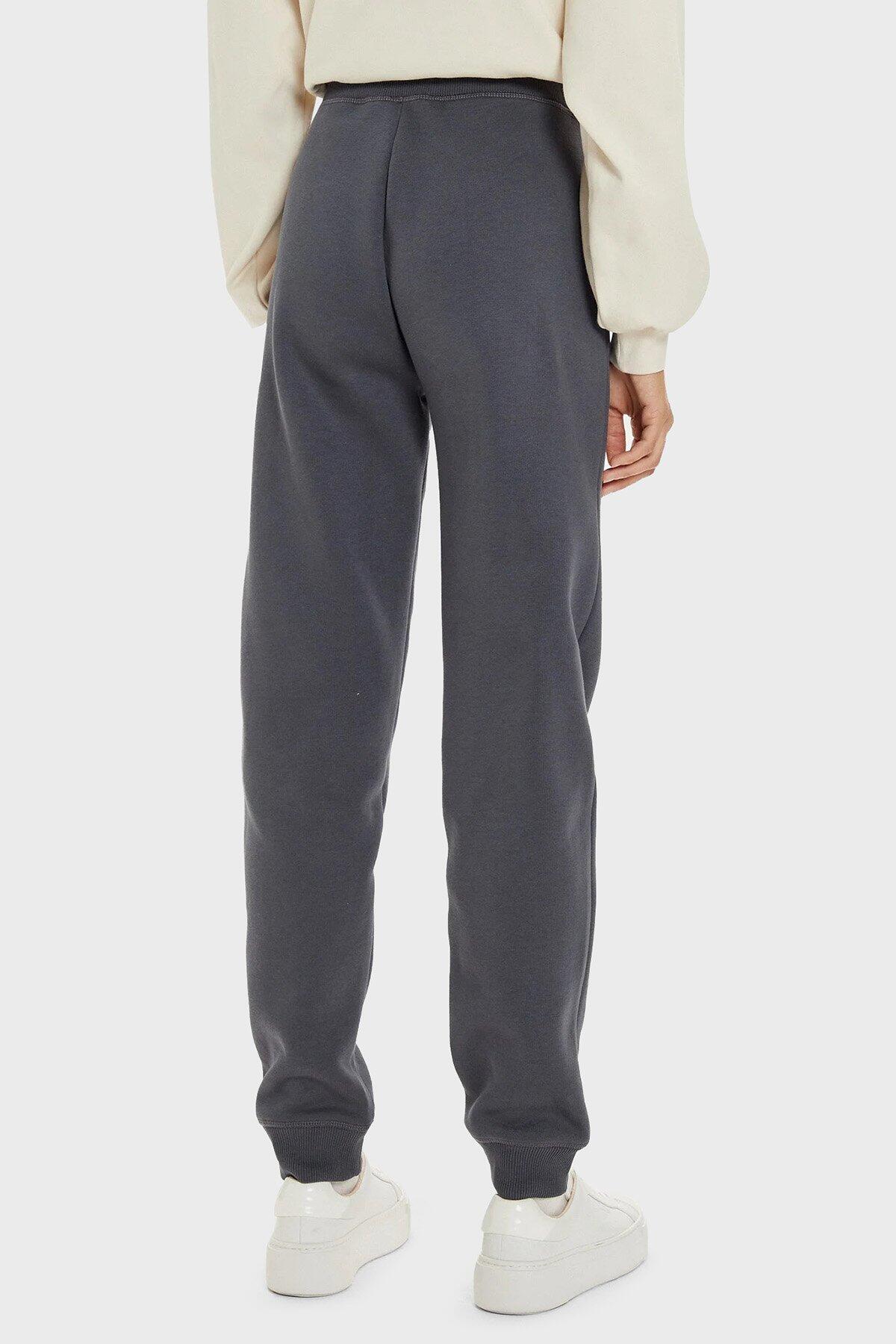 Calvin Klein MONOLOGO CUFFED JOG, BAN Gri Kadın Eşofman Altı