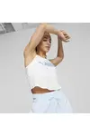 Puma FIT SKIMMER TANK Beyaz Kadın T-Shirt