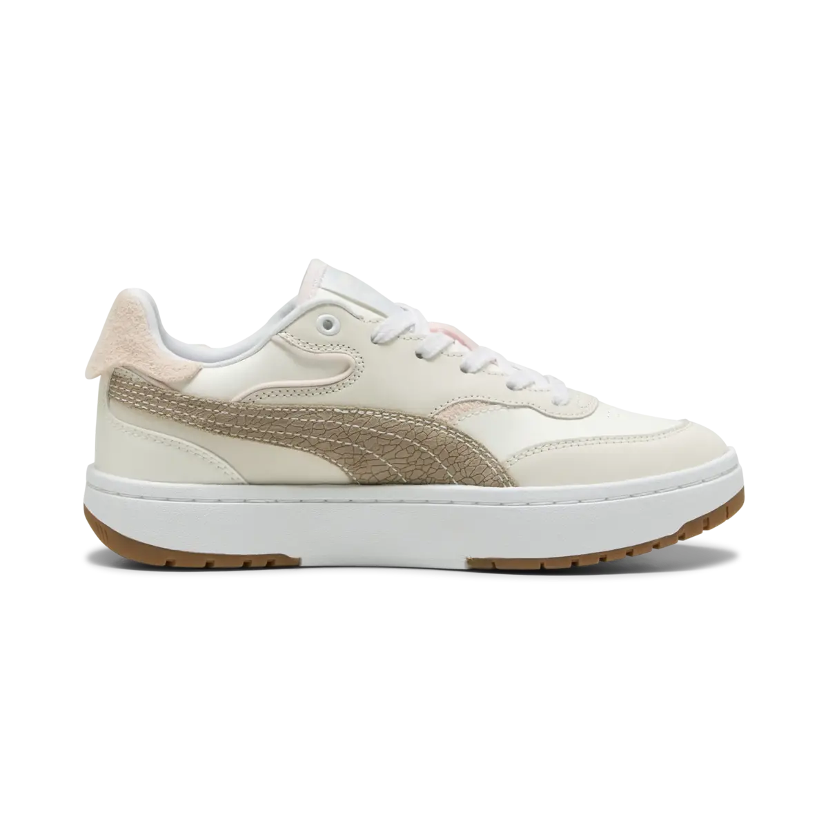 Puma Cali Sylva Elevated Wns Krem Kadın Spor Ayakkabı & Sneaker
