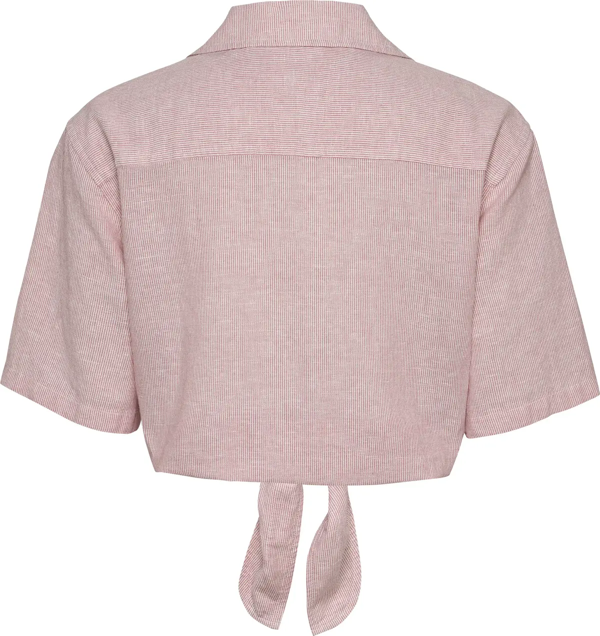 Tommy Hilfiger TJW CRP LINEN SS SHI, TH3 Pembe Kadın Gömlek