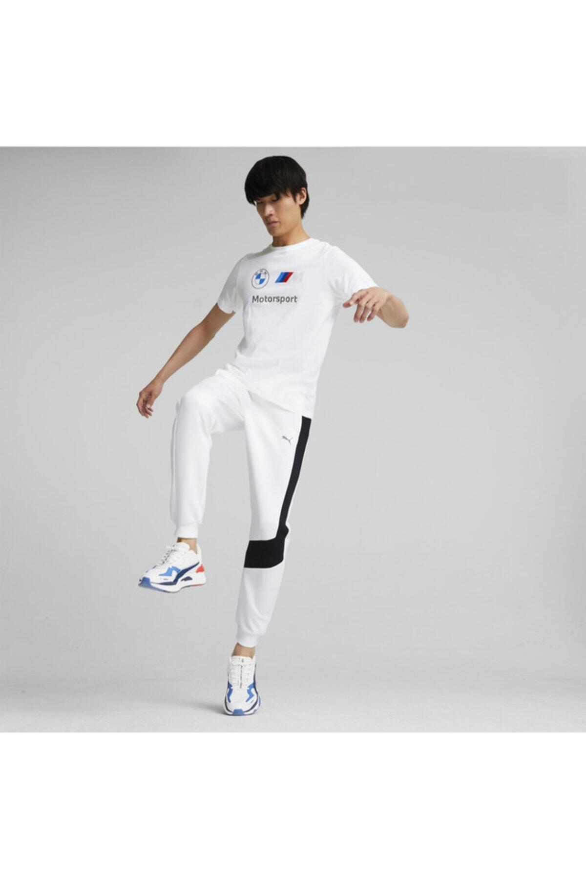 Puma Bmw Mms Sweat Pants Beyaz Erkek Eşofman Altı