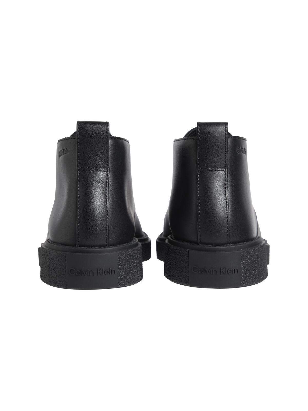 Calvin Klein TEXT RUBBER DESERT BOOT LTH1 Siyah Erkek Bot Calvin Klein TEXT RUBBER DESERT BOOT LTH1 Siyah Erkek Bot