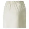 Puma T7 Faux Leather Mini Skirt Pristine Beyaz Kadın Etek