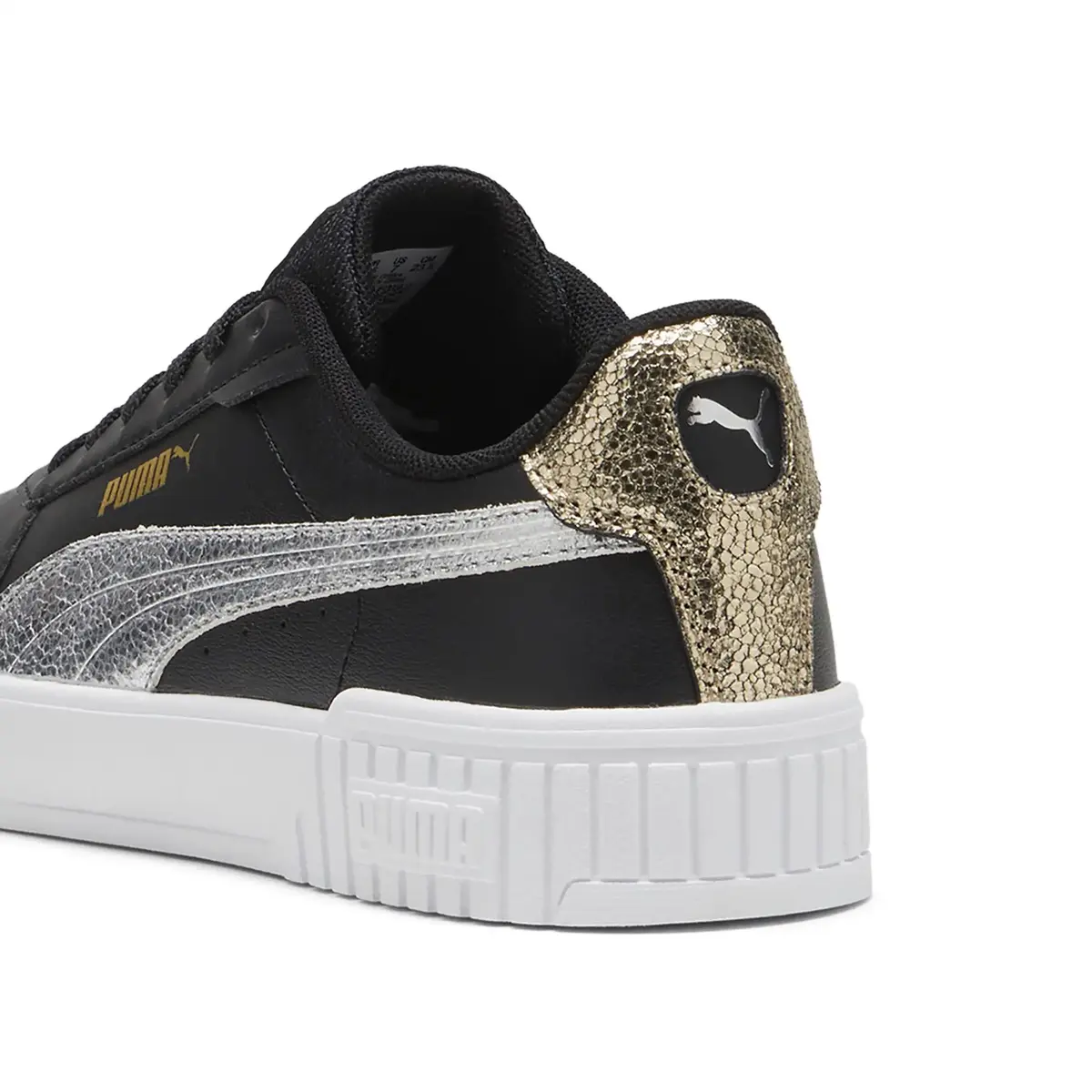 Puma Carina 2.0 Metallic Shine Siyah Kadın Günlük Spor Ayakkabı