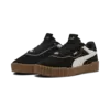 PUMA Carina 3.0 Luxe SD Siyah Kadın Günlük Spor Ayakkabı