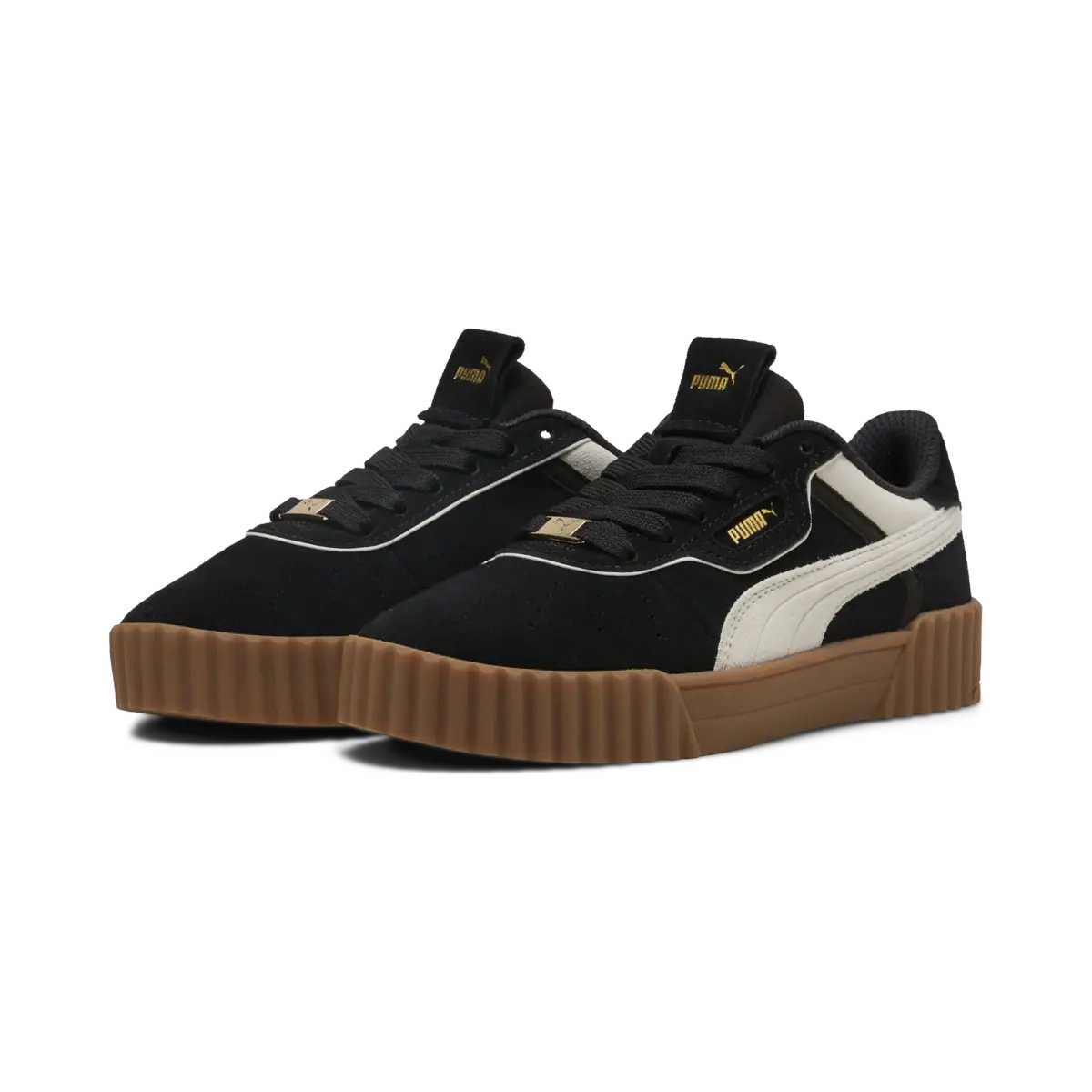 PUMA Carina 3.0 Luxe SD Siyah Kadın Günlük Spor Ayakkabı