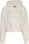 Tommy Hilfiger TJW BOXY CRP GMD VAR, YBH Krem Kadın Sweatshirt