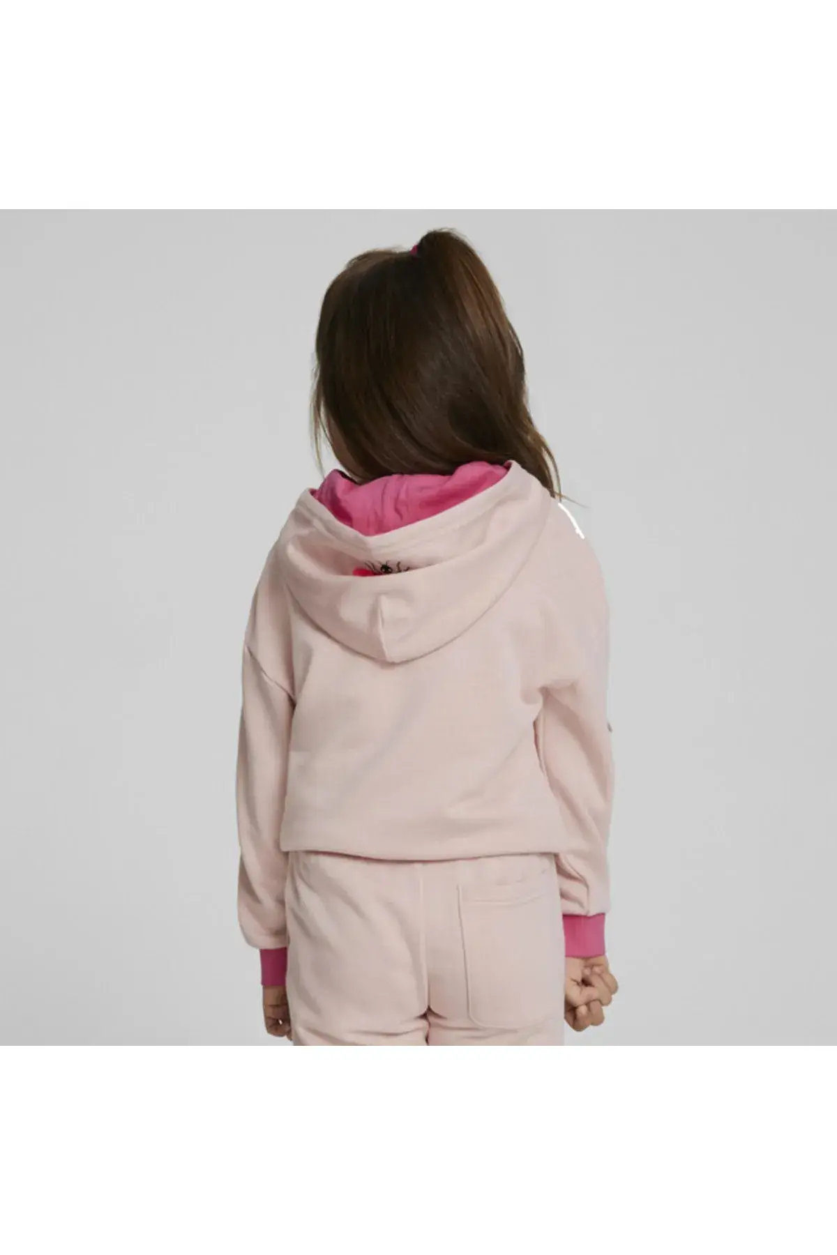 Puma Small World Prime Hoodie Tr Rose Quartz Erkek Çocuk Hoodie