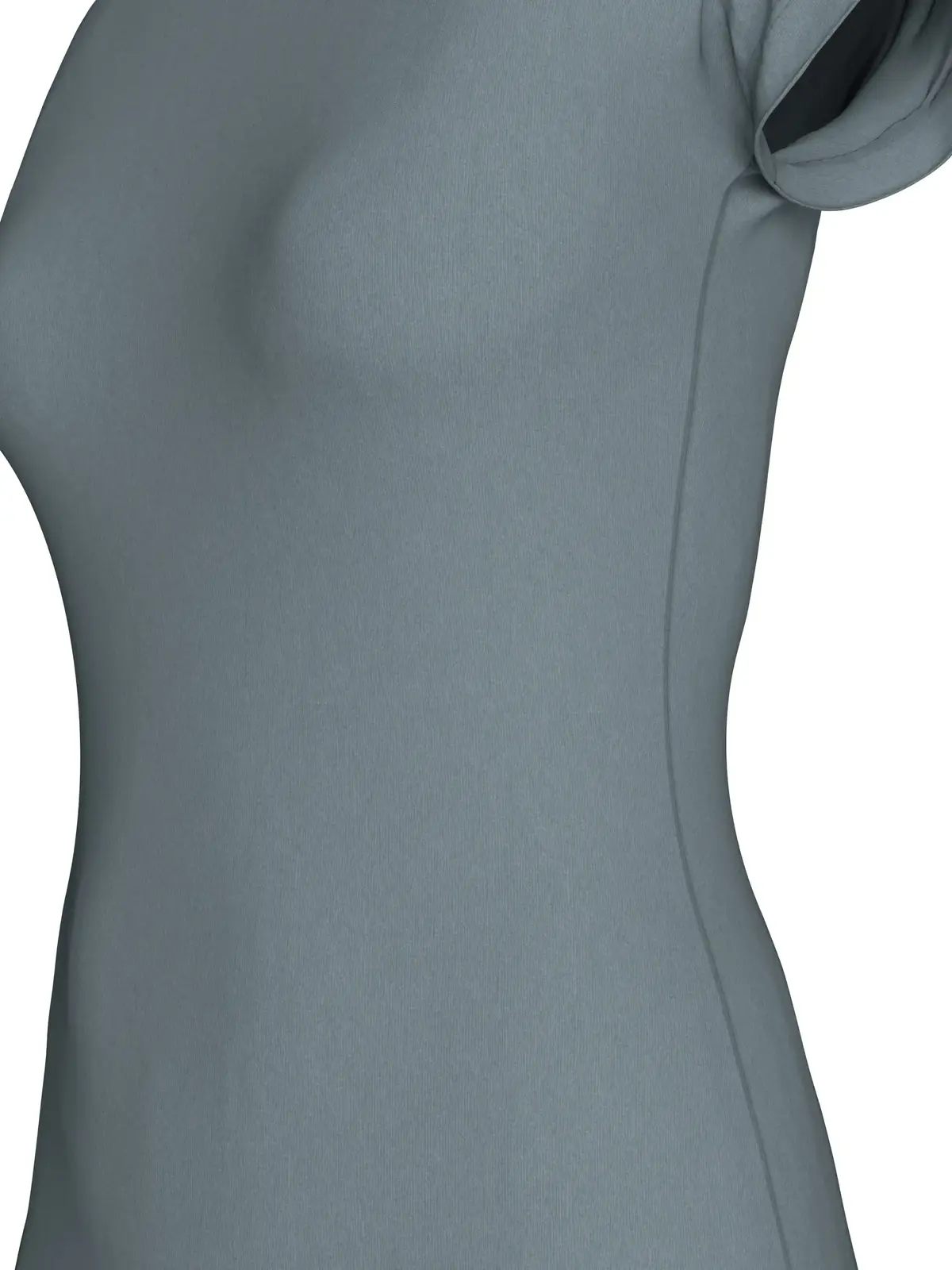 Calvin Klein WASHED CAP SLEEVE DR, PC2 Yeşil Kadın Elbise-Etek