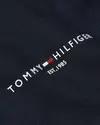 Tommy Hilfiger SMALL TOMMY LOGO ZIP, DW5 Siyah Erkek Sweatshirt