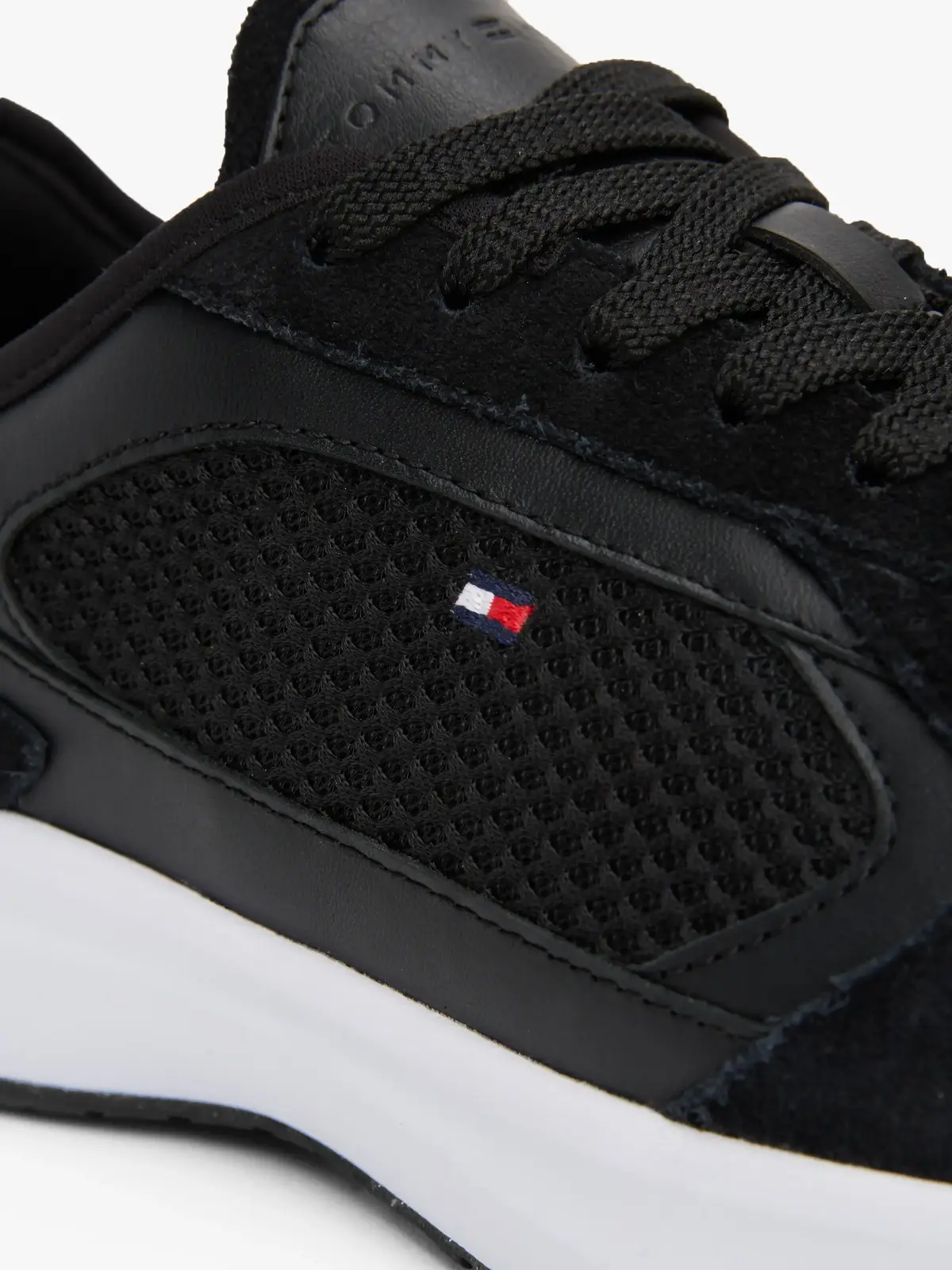 Tommy Hilfiger SPORTY RUNNER, BDS Siyah Kadın Spor Ayakkabı & Sneaker