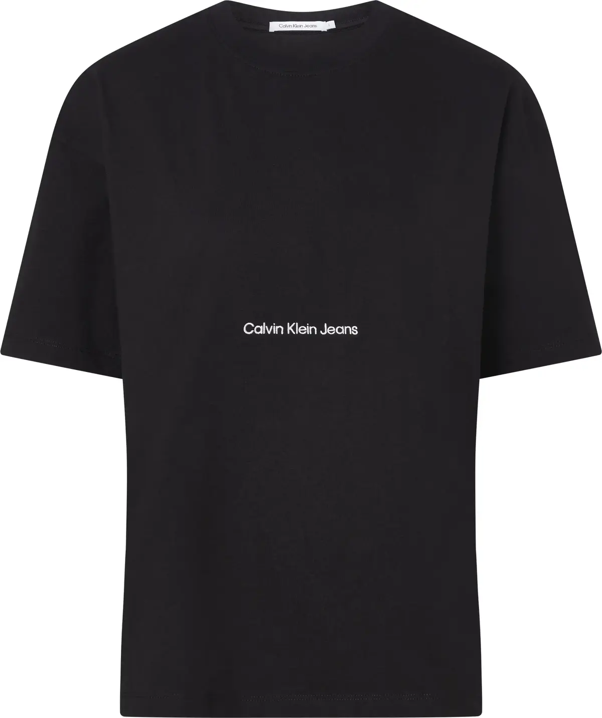 Calvin Klein INSTITUTIONAL BOYFRI, BEH Siyah Kadın T-Shirt & Polo