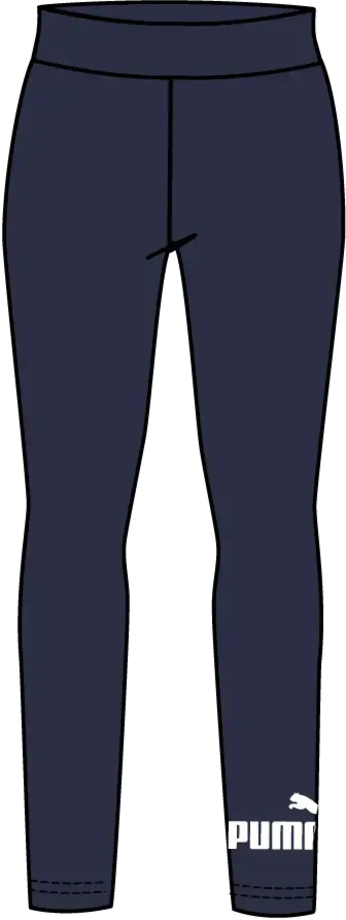 Puma ESS Logo Leggings Lacivert Kadın Tayt
