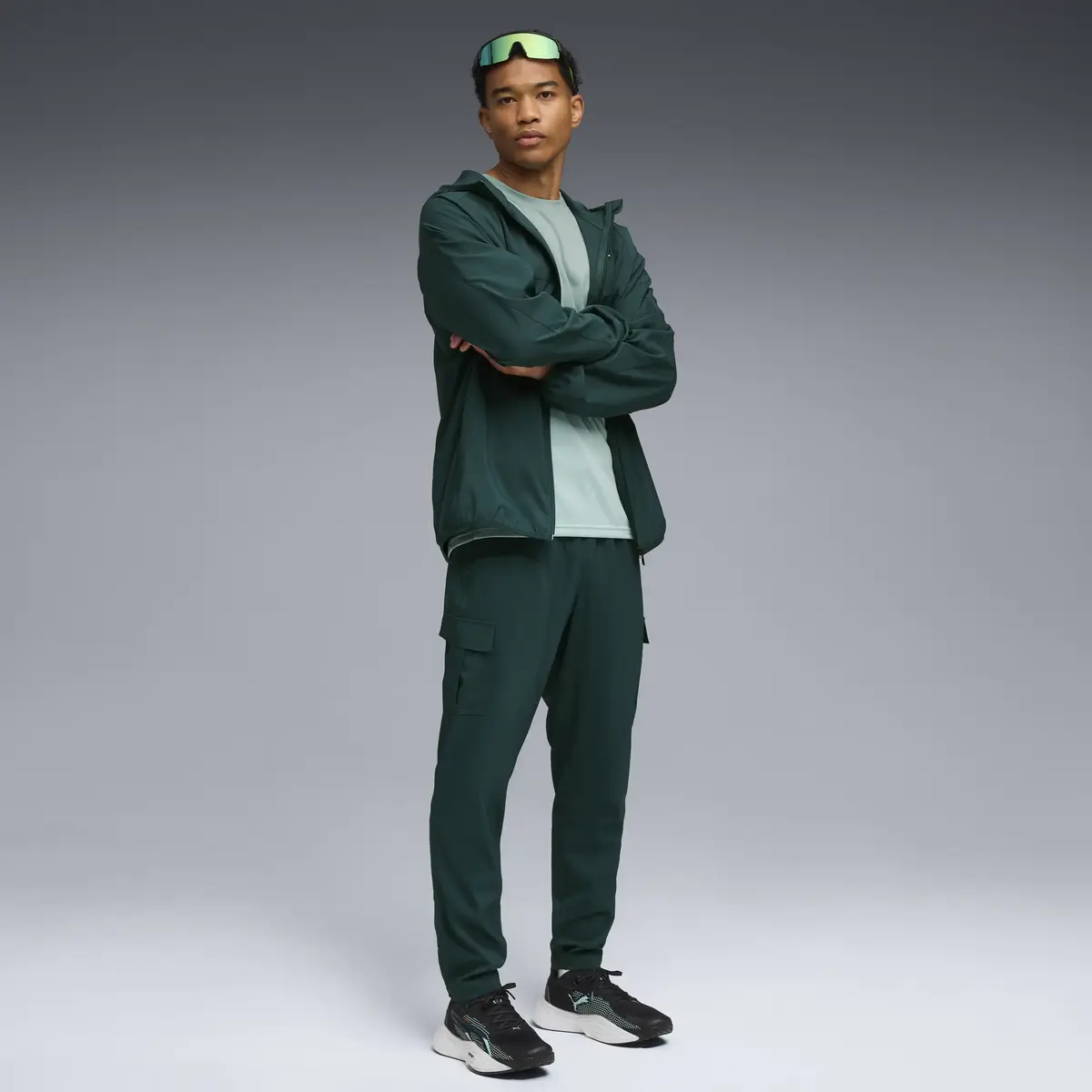 Puma M TAD TECH Woven Full Zip Erkek Ceket