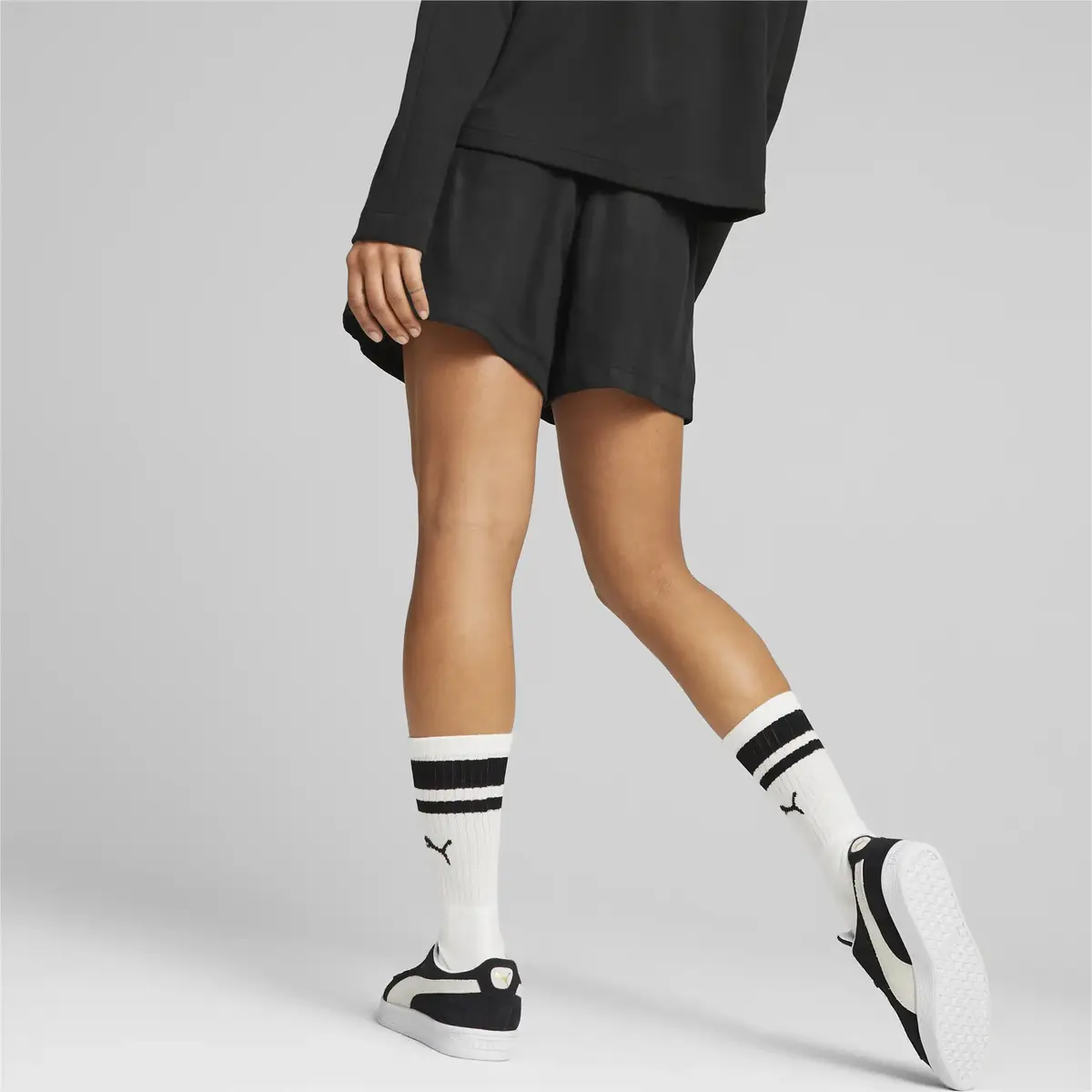 Puma T7 Shorts Siyah Kadın Şort