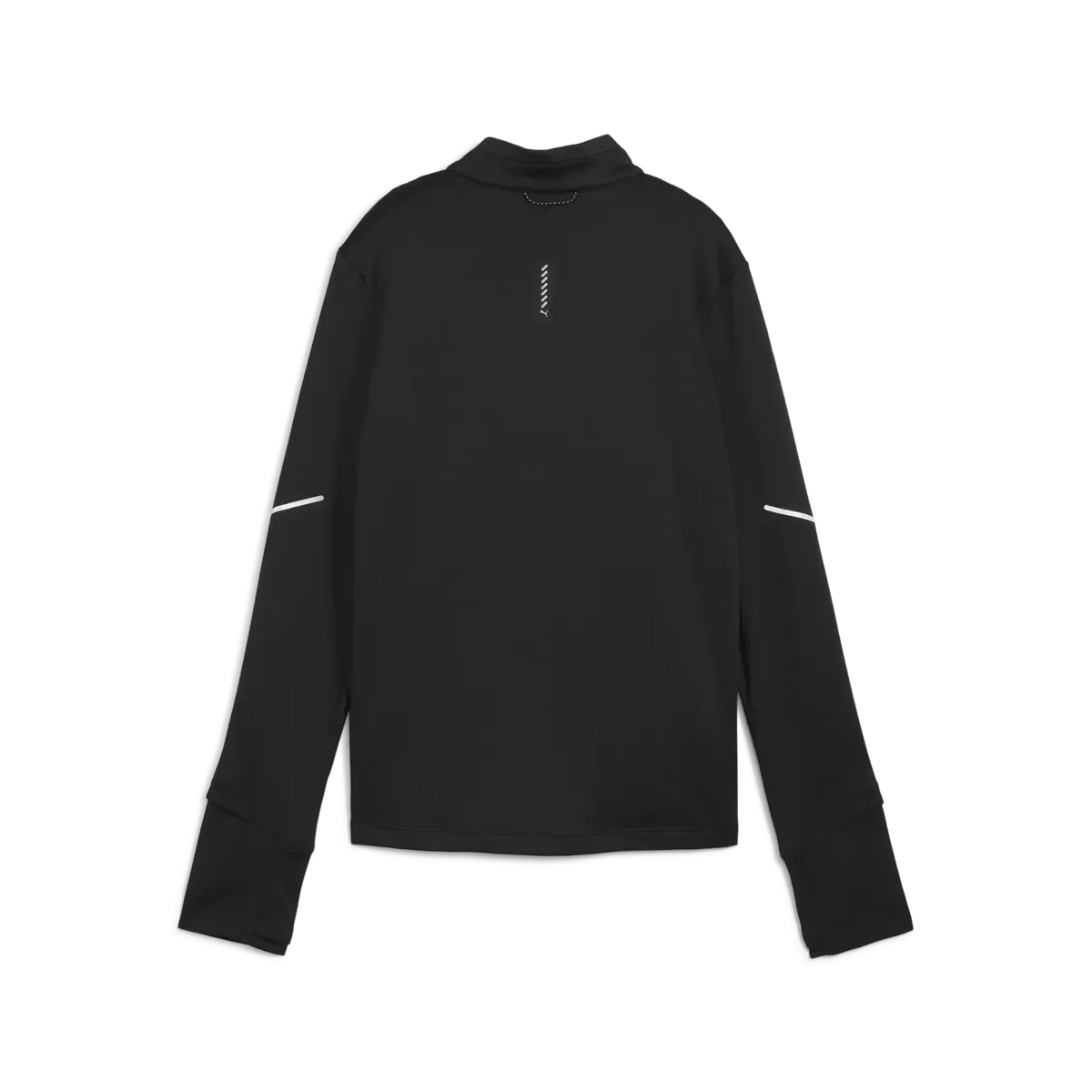 Puma RUN GRID FLEECE 1/2 ZIP Siyah Kadın Fermuarlı Üst