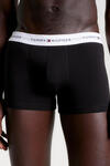 Tommy Hilfiger 3P TRUNK PRINT, 0UI Mavi 3'lü Erkek Boxer
