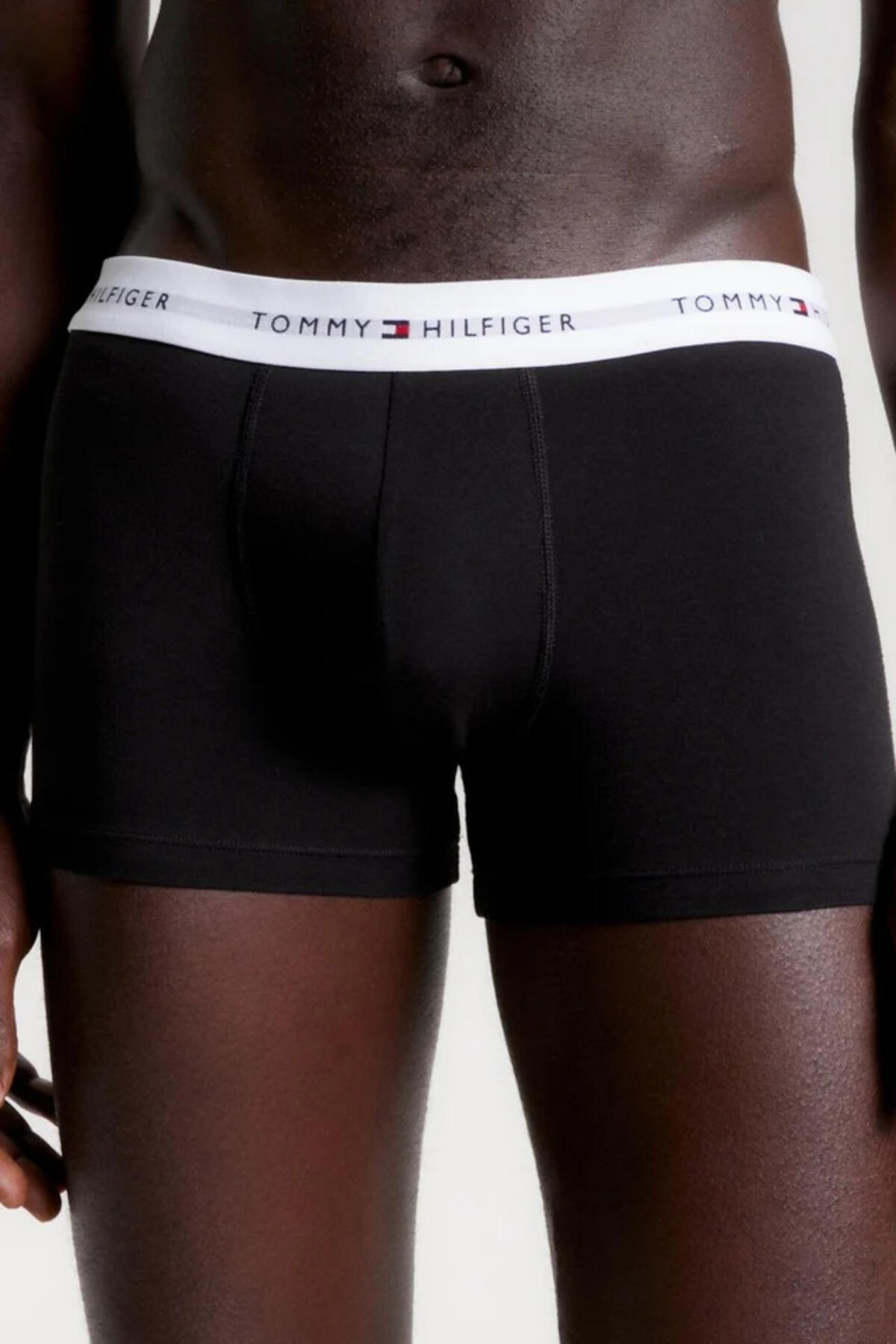 Tommy Hilfiger 3P TRUNK PRINT, 0UI Mavi 3'lü Erkek Boxer