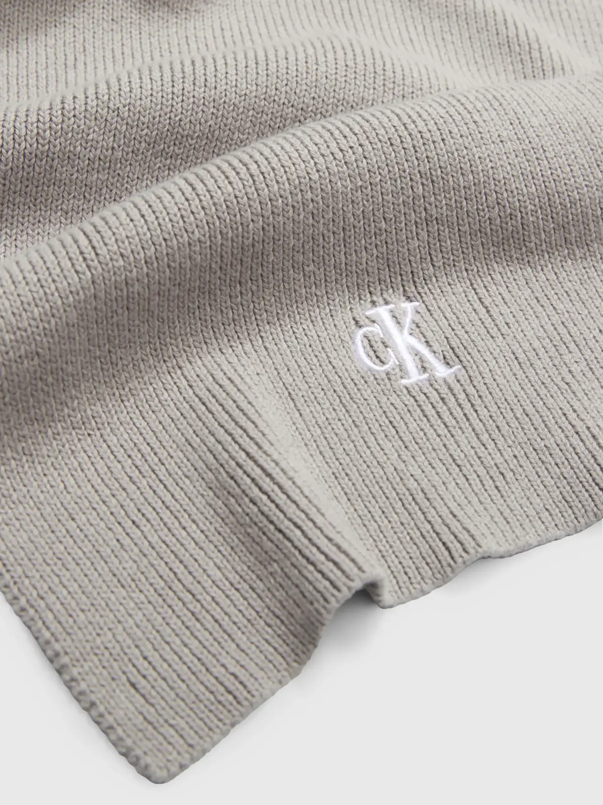 Calvin Klein ARCHIVE LOGO SCARF Kadın Krem Eşarp