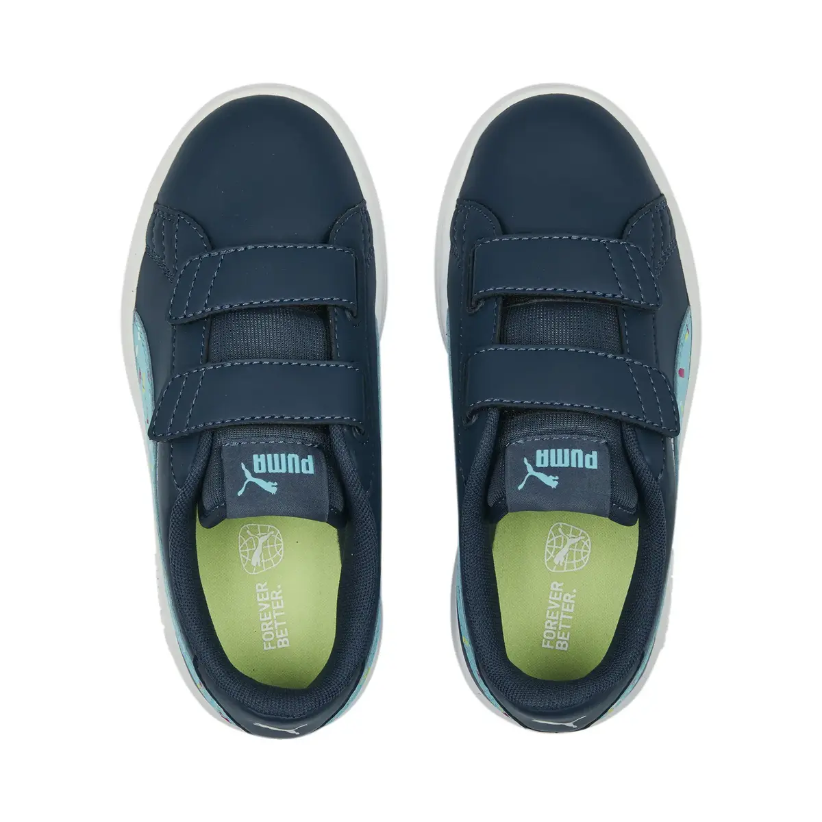 Puma Smash v2 Crush V PS Siyah Çocuk Günlük Spor Ayakkabı