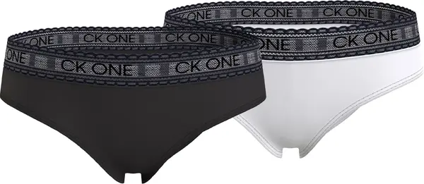 Calvin Klein 2PK BIKINI-LACE Kadın Siyah Bkini Külot Set