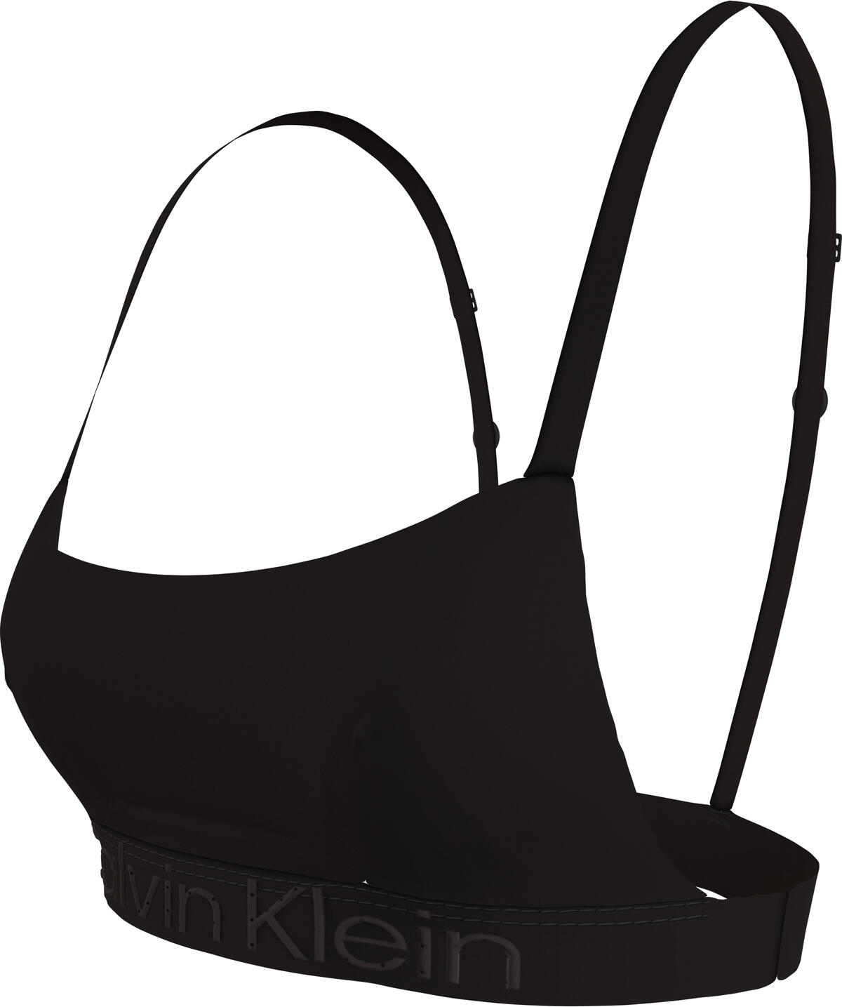 Calvin Klein BRALETTE Kadın Siyah Bikini Üstü