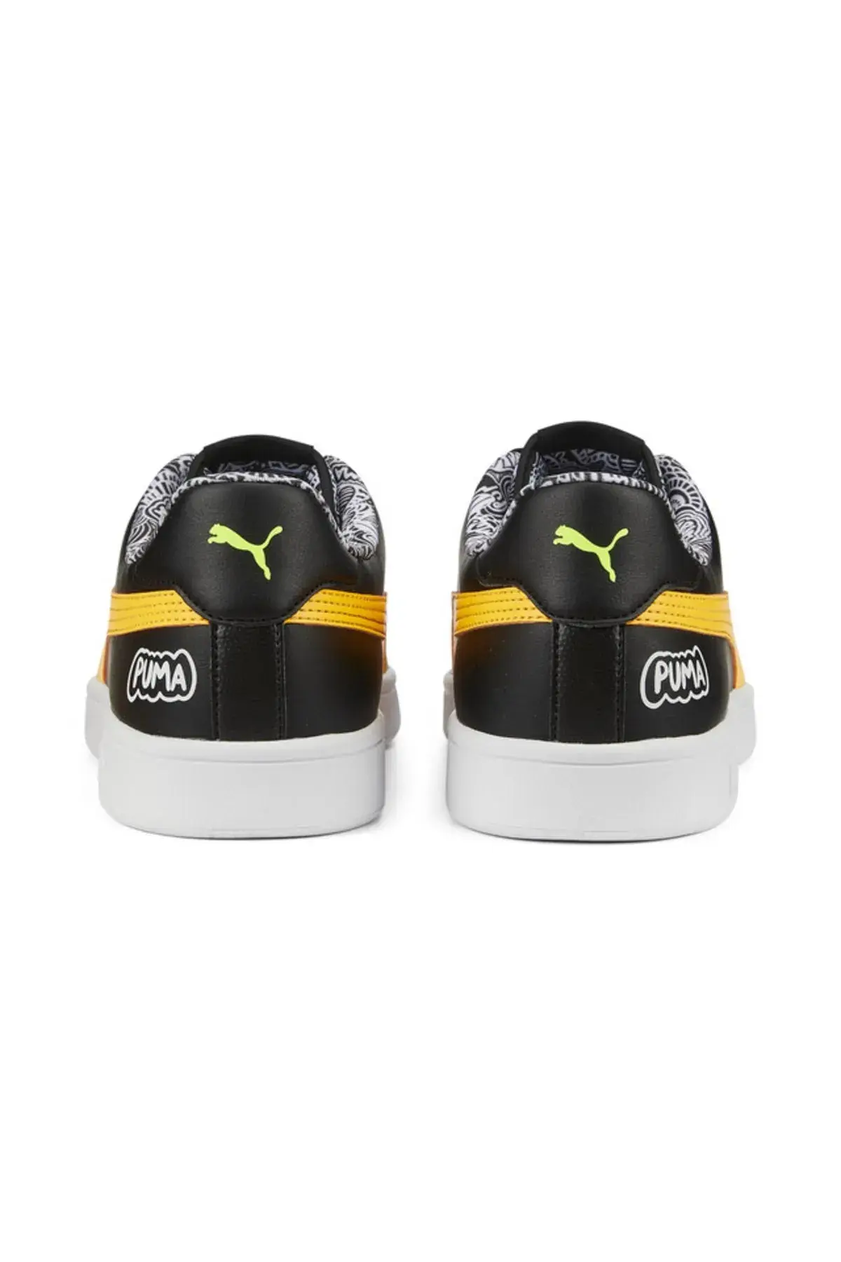 Puma Smash V2 Me Happy Siyah Kadın Günlük Spor Ayakkabı