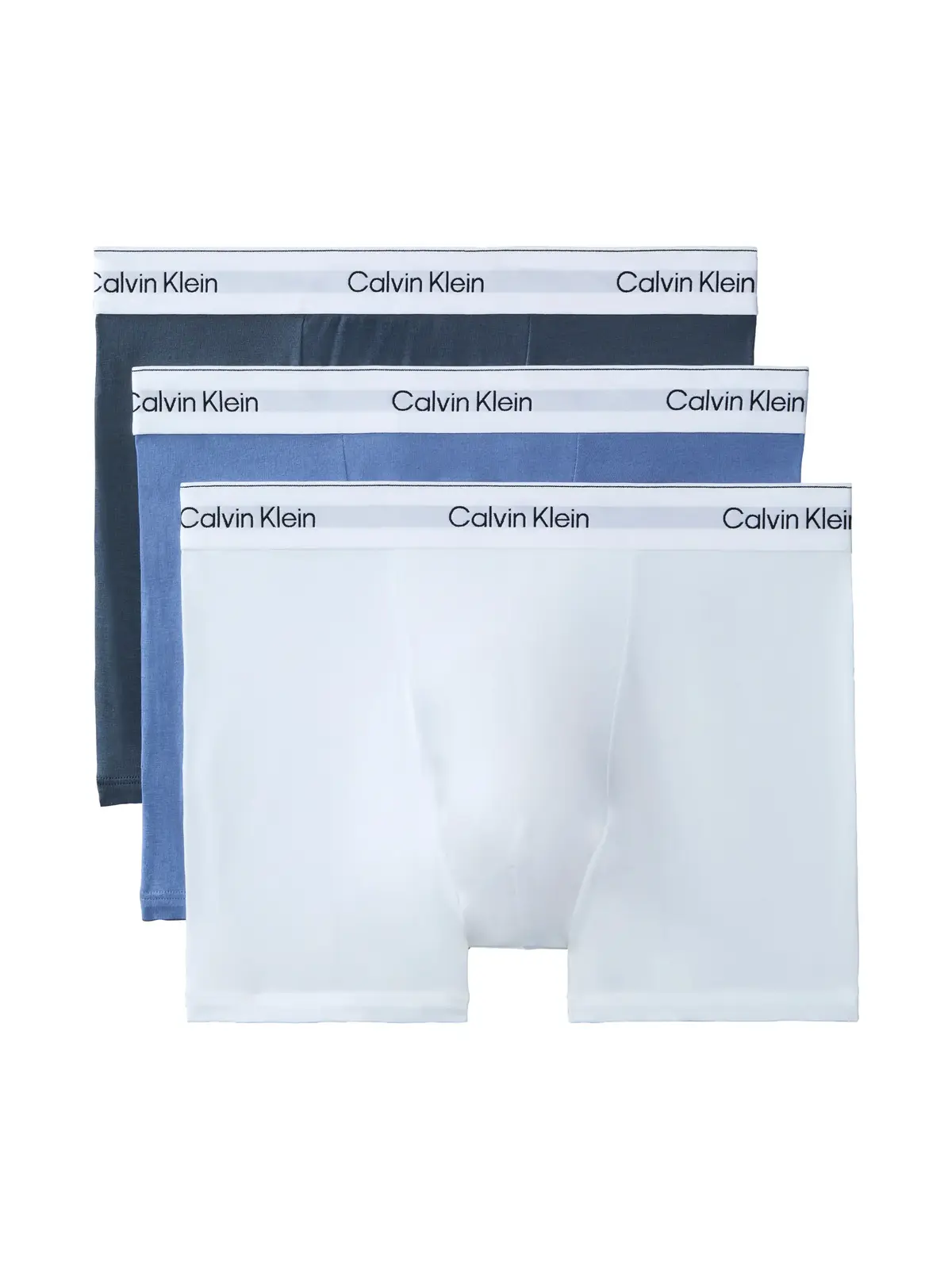 Calvin Klein RELAXED FIT TRUNK 3P Mavi Erkek 3lü Boxer