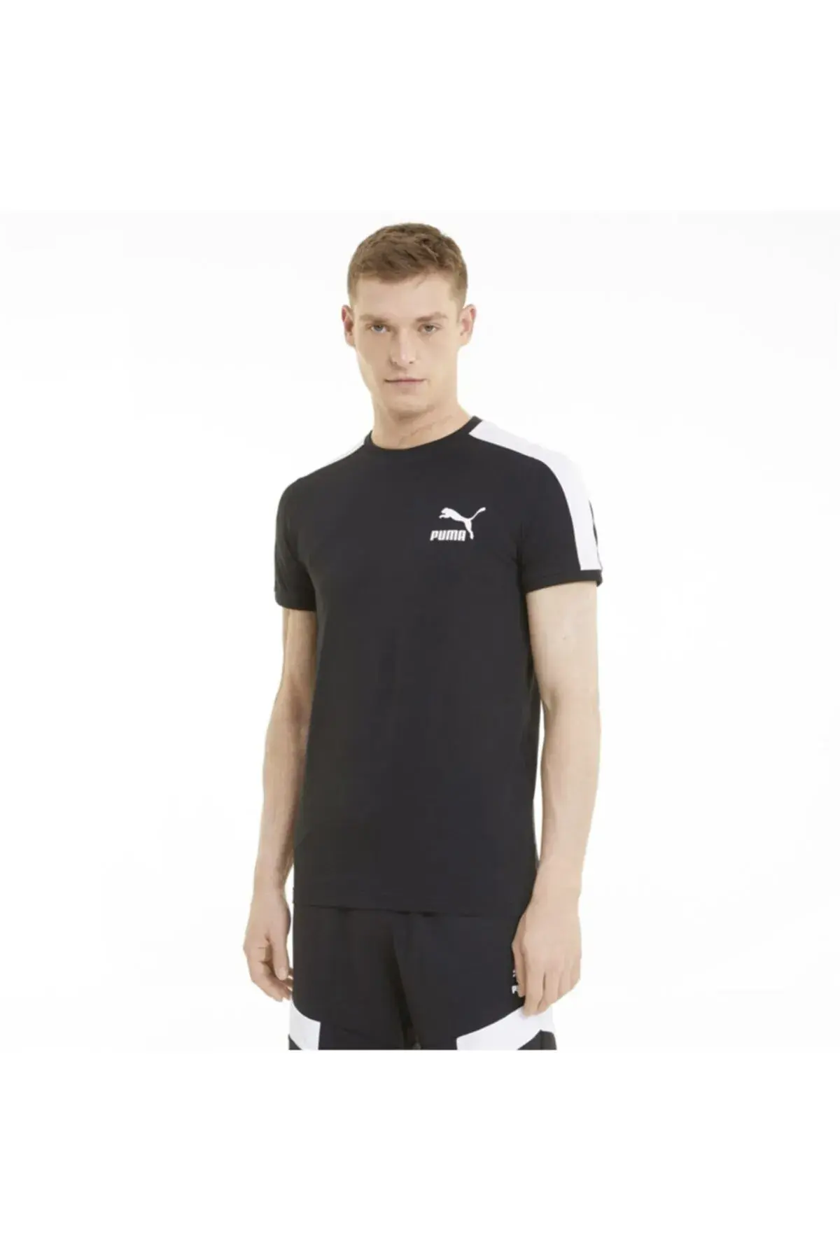 Puma Iconic T7 Tee Siyah Erkek T-Shirt