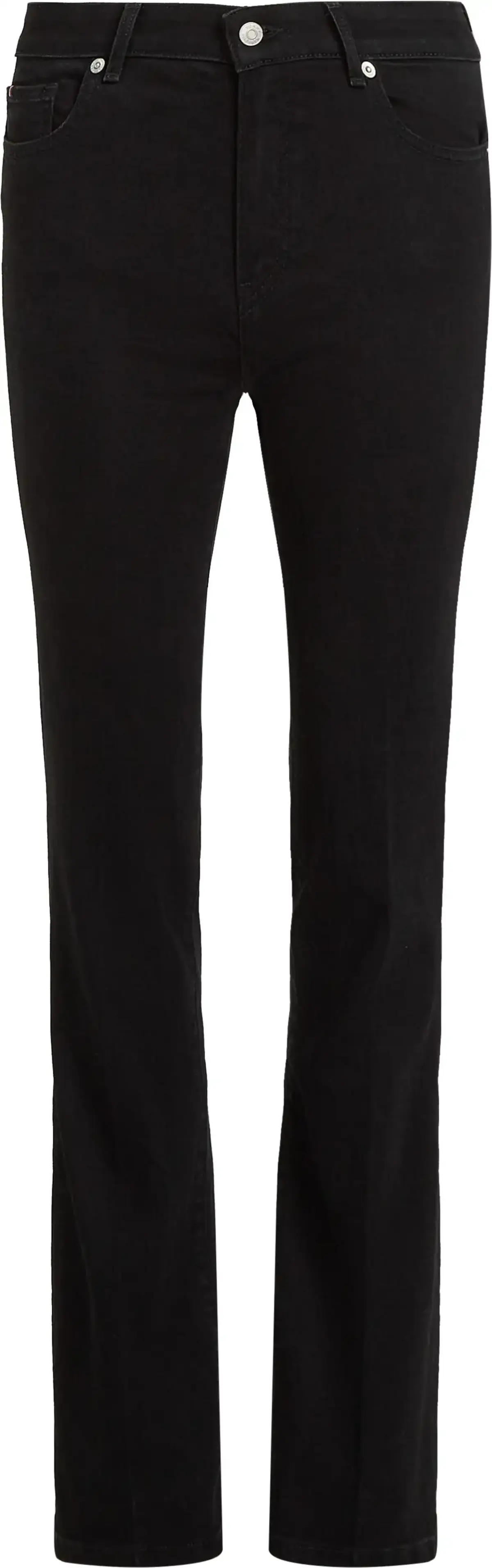 Tommy Hilfiger BOOTCUT RW BLACK, BDS Siyah Kadın Jean Pantolon