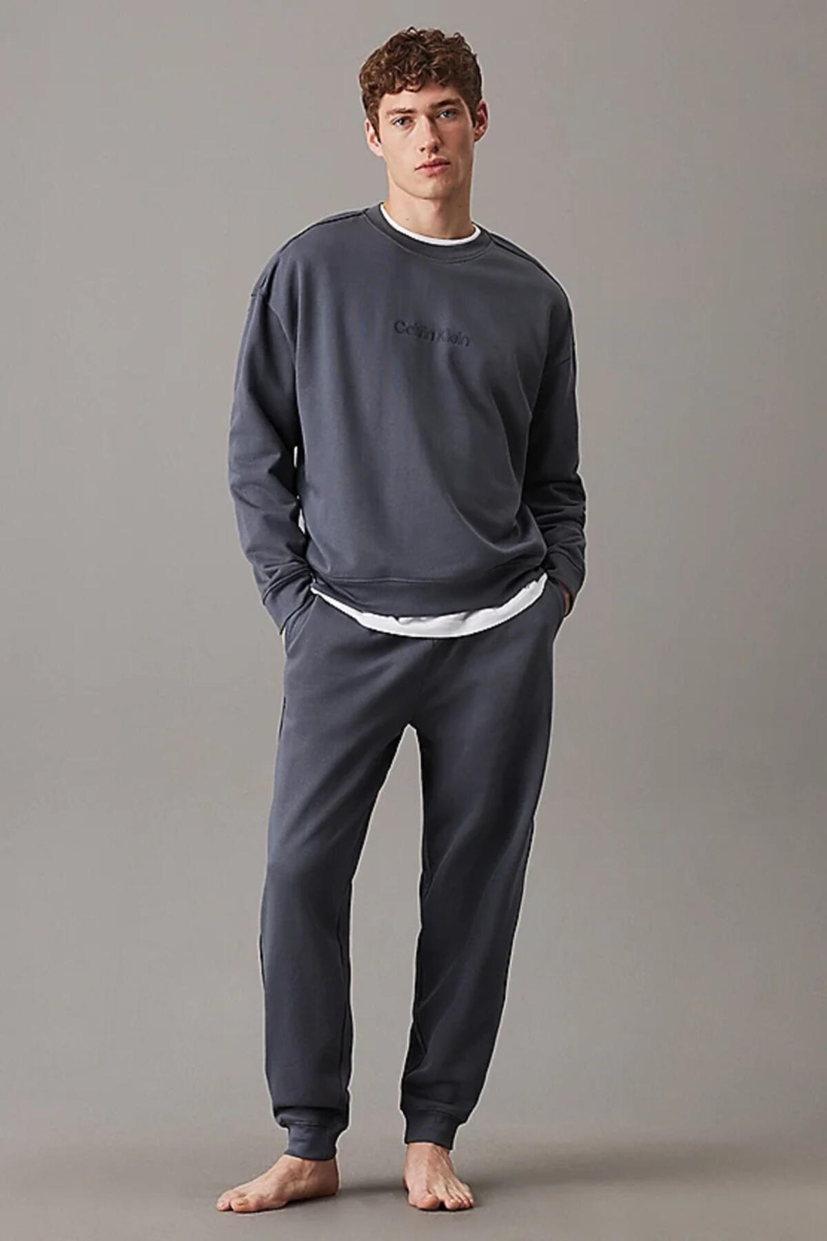 Calvin Klein JOGGER, CKP Gri Erkek Eşofman Altı