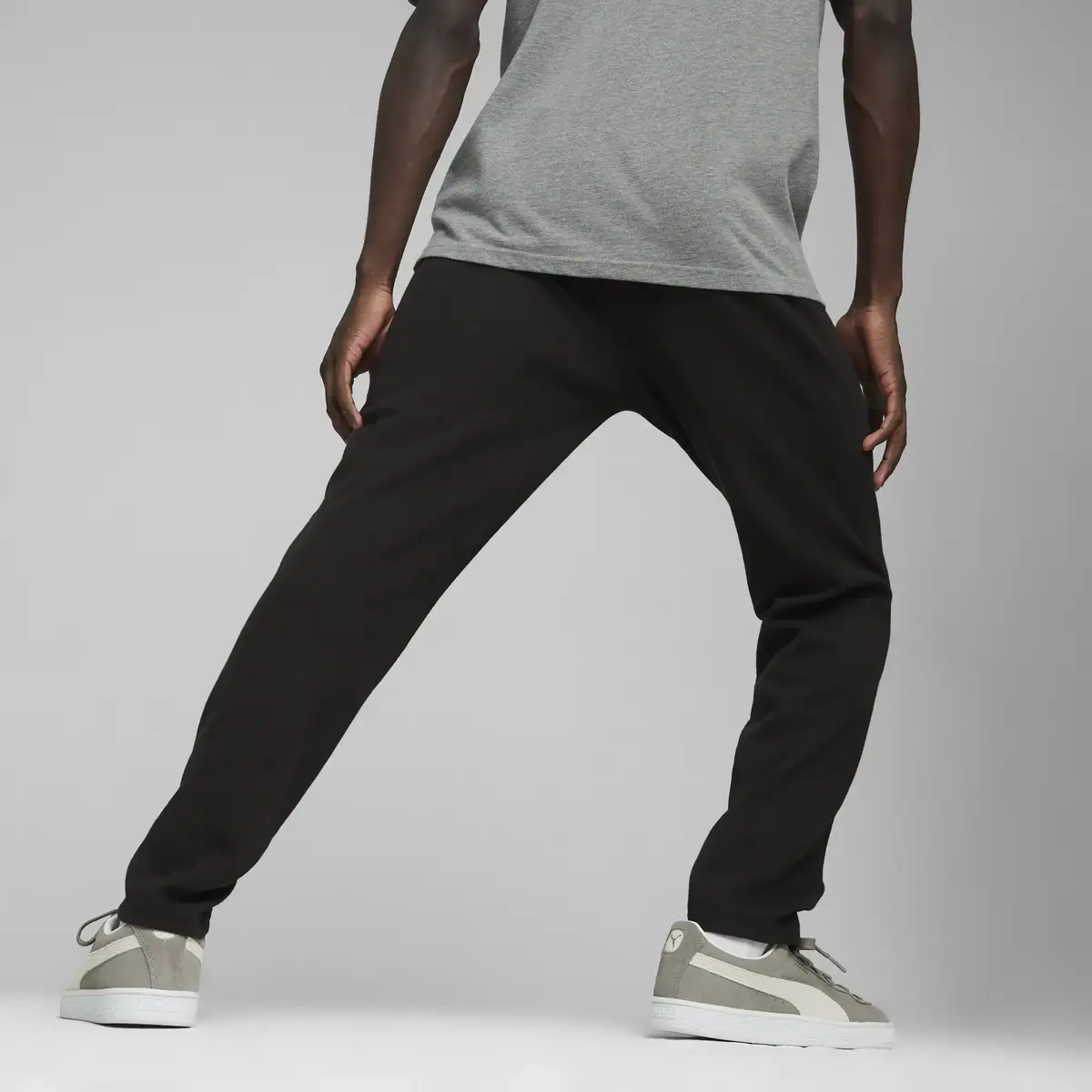 PUMA teamFINAL Casuals Pants PUMA Black-PUMA Siyah Erkek Eşofman Altı