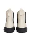 Tommy Hilfiger TH LEATHER CLEATED C, ACI Krem Kadın Bot