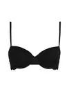 Calvin Klein LIGHTLY LINED BALCON Siyah Balenli Sütyen