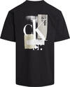 Calvin Klein CONNECTED LAYER LAND Erkek Siyah T-Shirt