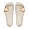 Birkenstock Madrid Eva Big Buckle Beyaz Kadın Plaj Terliği