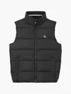 Calvin Klein ESS DOWN VEST Erkek Siyah Yelek