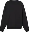 Calvin Klein SHINY INSTITUTIONAL Erkek Siyah Sweatshirt