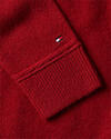 Tommy Hilfiger SOFTWOOL MOCK-NK SWE Kadın Bordo Kazak