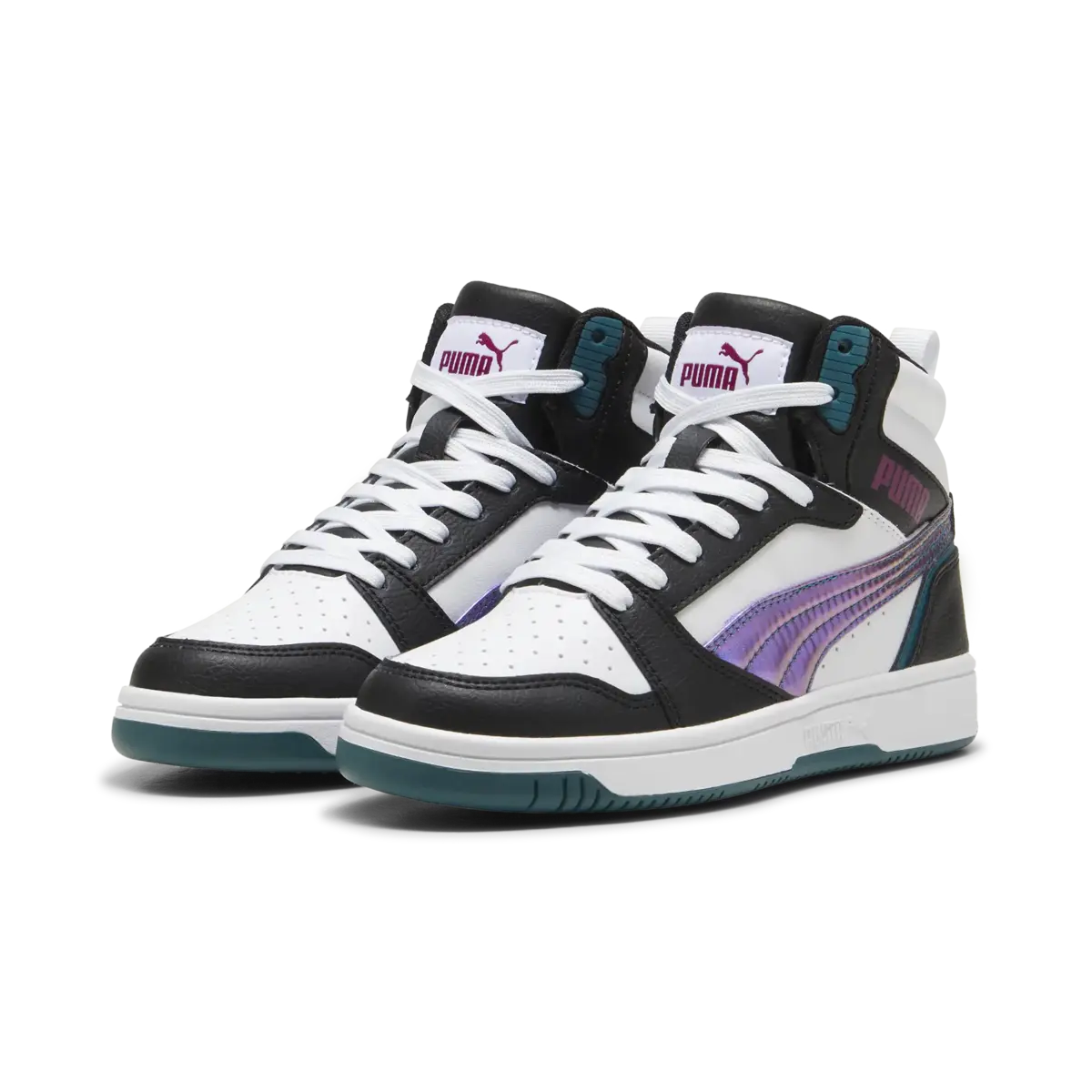 Puma ReboundV6MidBouncySkyJr Siyah Erkek Spor Ayakkabı & Sneaker