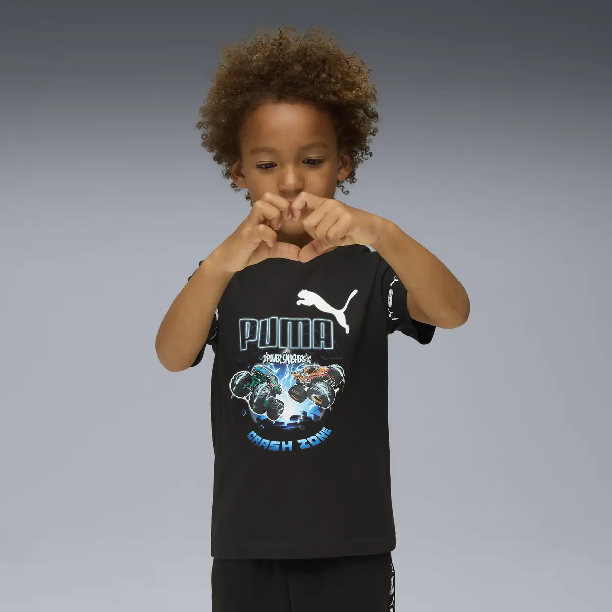 Puma X HOT WHEELS Tee Siyah Erkek T-Shirt & Polo