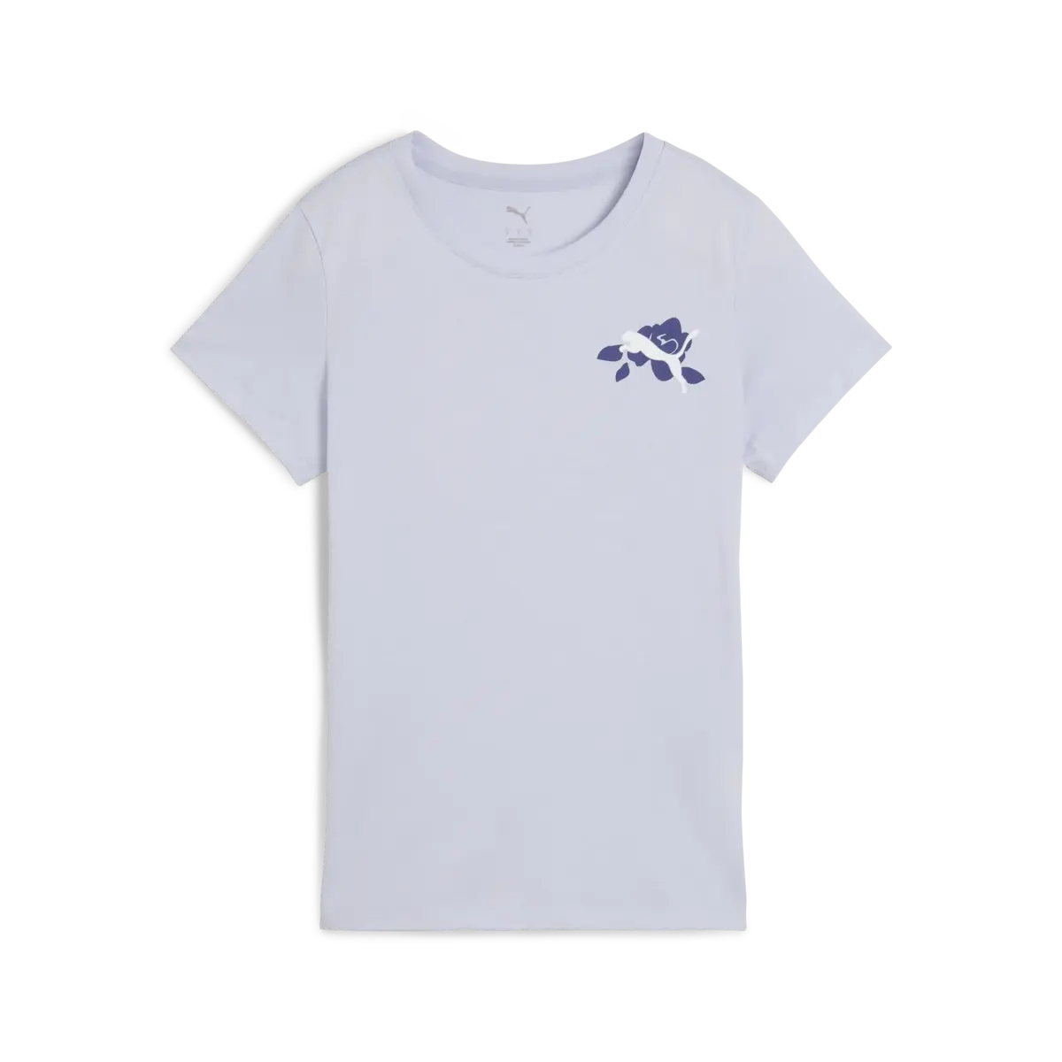 PUMA GRAPHICS TRAIN CONCEPT TEE W Mavi Kadın T-Shirt