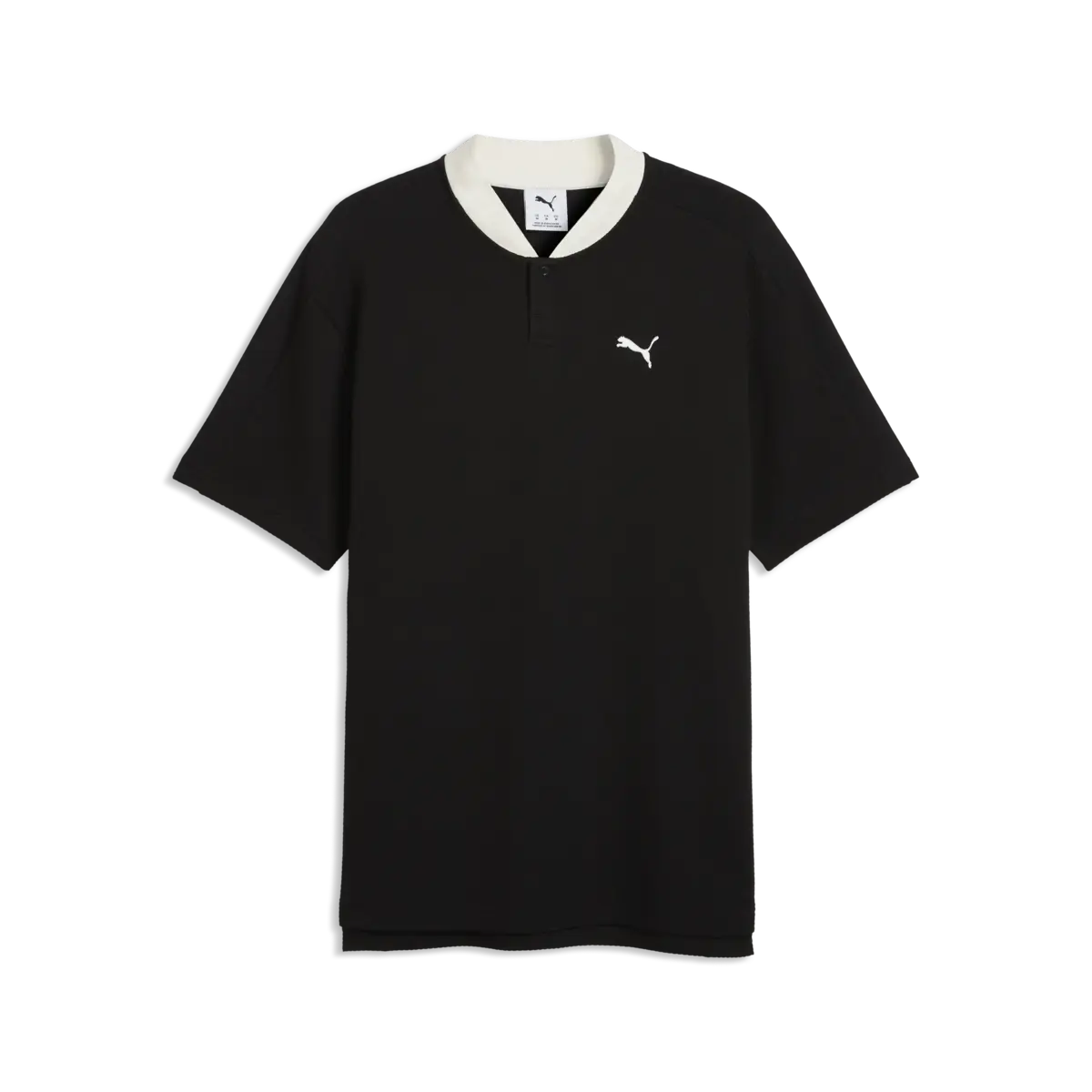PUMA PUMA CLASS Relaxed Material Siyah Erkek T-Shirt & Polo