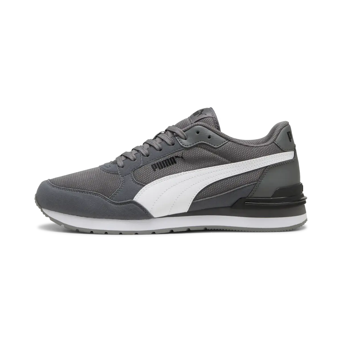 Puma ST Runner v4 Mesh Gri Erkek Spor Ayakkabı & Sneaker