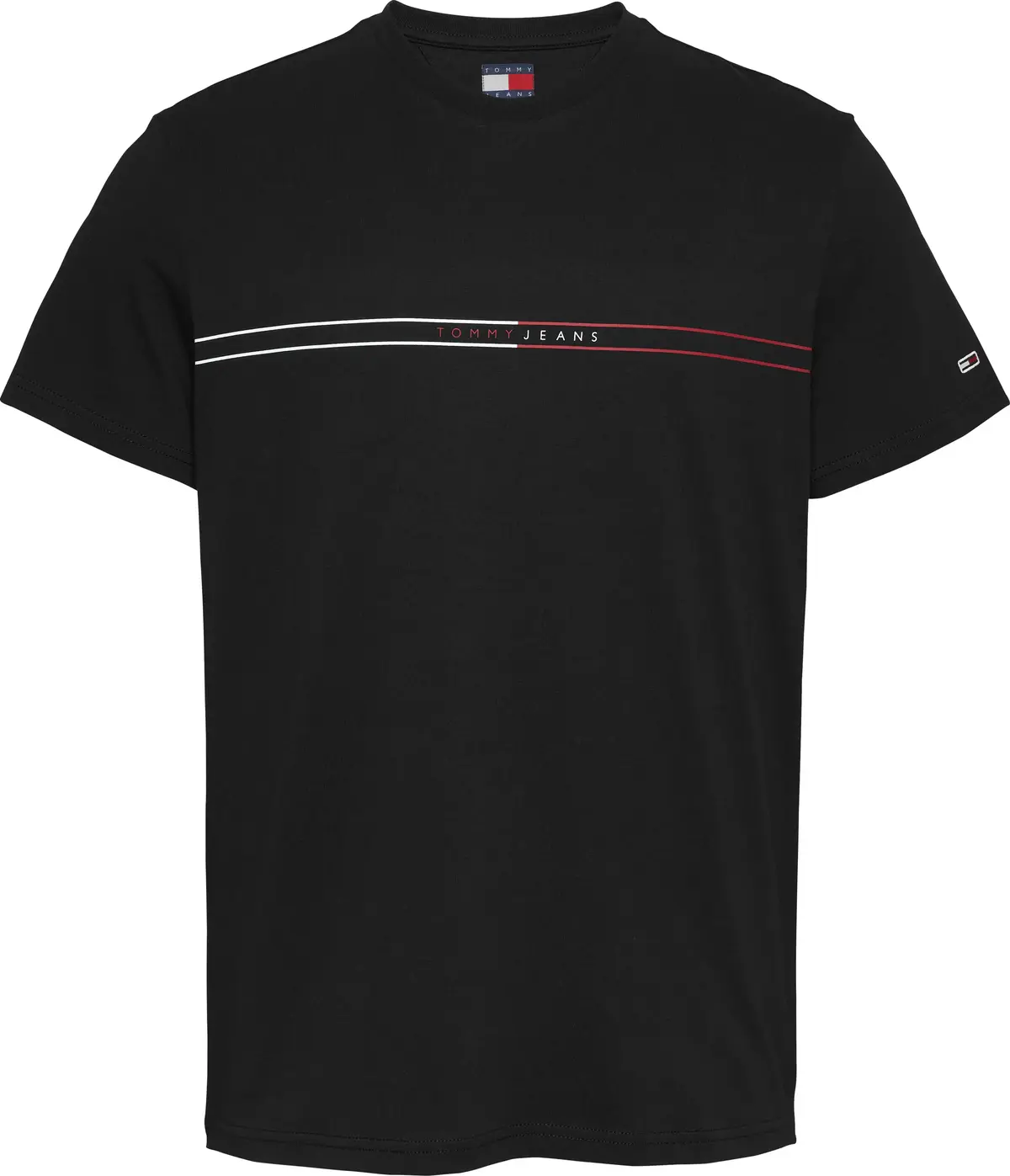 Tommy Hilfiger TJM SLIM ENTRY GRAPH, BDS Siyah Erkek T-Shirt & Polo