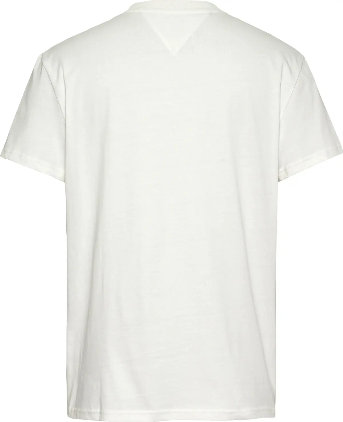 Tommy Hilfiger TJM REG SIGNTR DNA T, YBL Beyaz Erkek T-Shirt & Polo