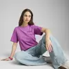 Puma WARDROBE ESS Graphic Tee Pembe Kadın T-Shirt & Polo