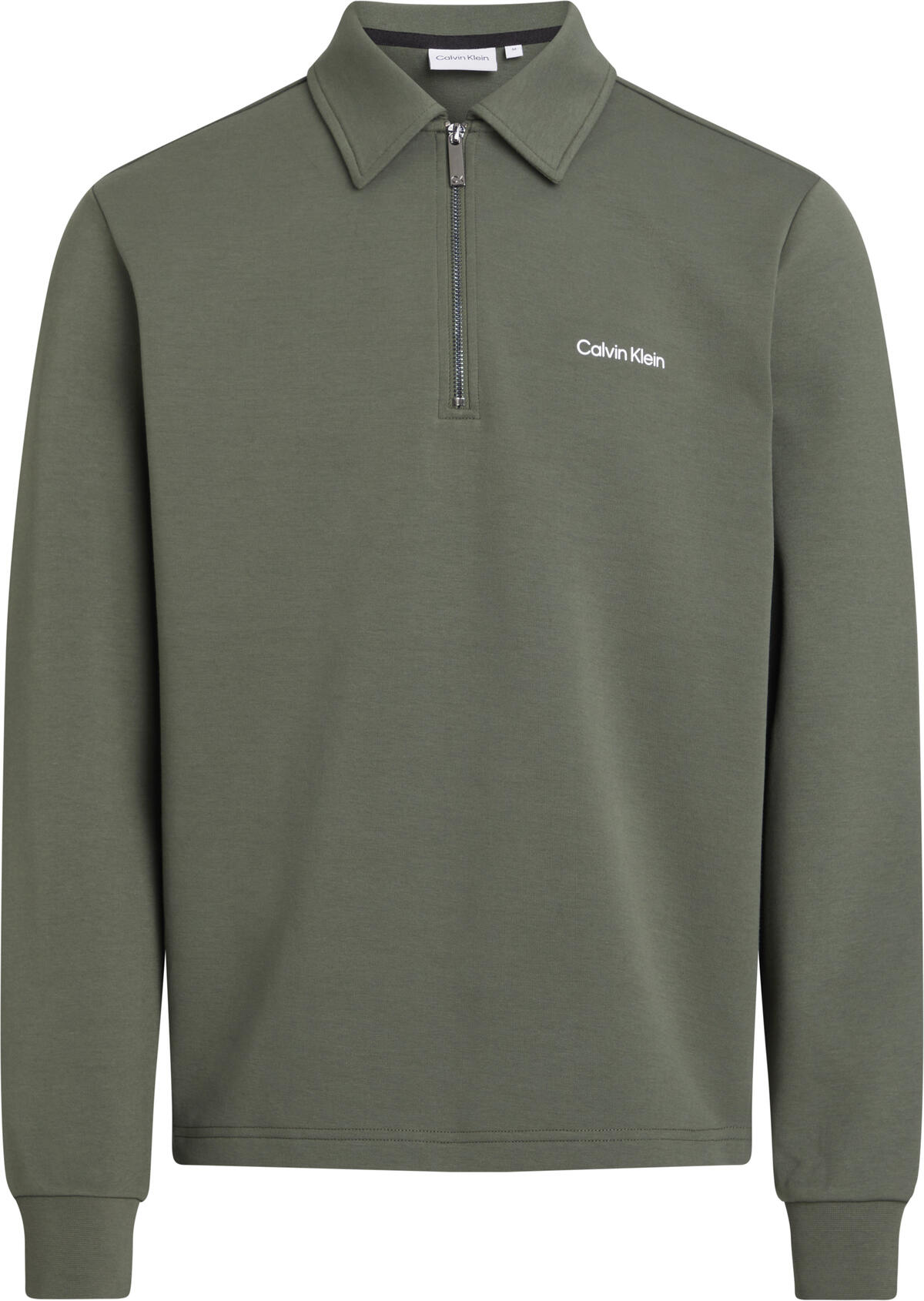 Calvin Klein MICRO LOGO REPREVE H Erkek Yeşil Sweatshirt