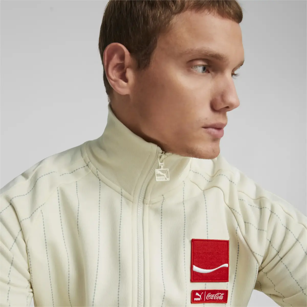 PUMA X COCA COLA T7 Jacket Bej Erkek Ceket