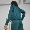 Puma ICONIC T7 Track Jacket Yeşil Kadın Sweatshirt